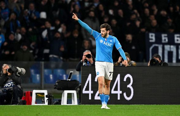 Mesajul cifrat al lui Khvicha Kvaratskhelia la divorțul de Napoli: „Greu și dureros, dar într-o zi voi povesti totul!”