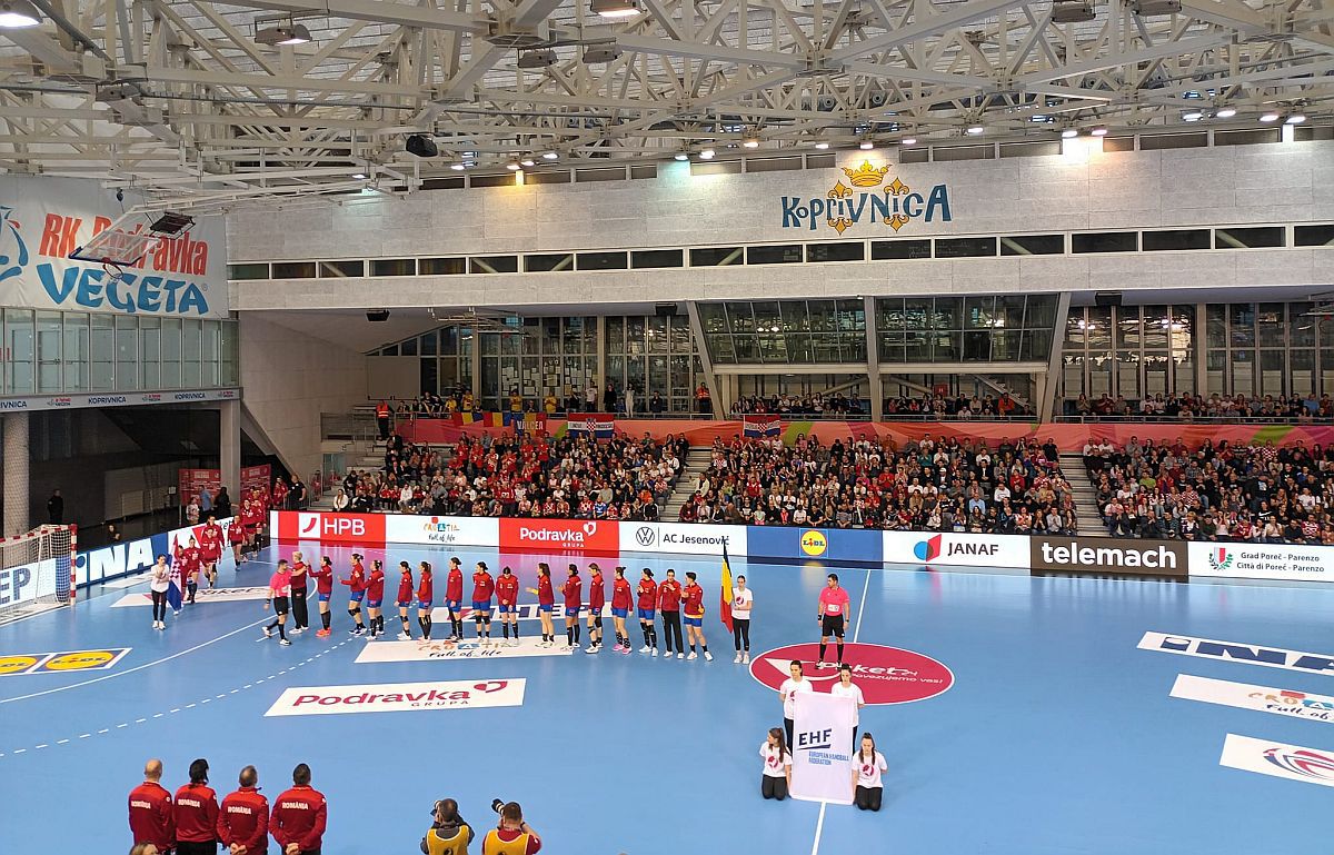 Croația - România, calificări EURO 2024 handbal feminin