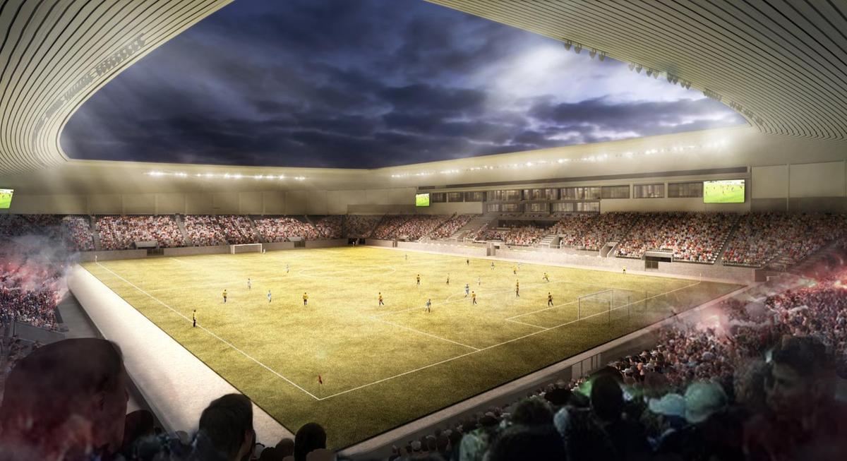 Stadion de aproape 100 de milioane de euro la Oradea