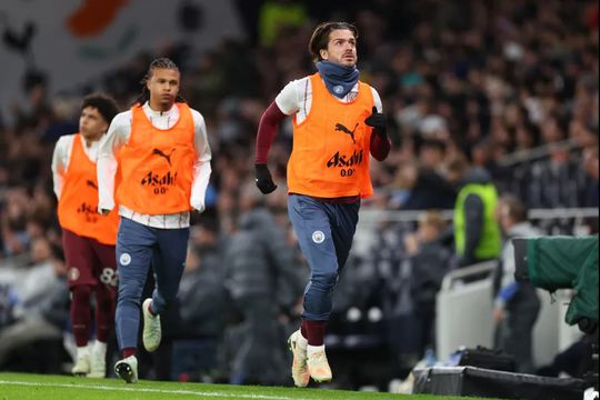 Jack Grealish, rezervă de lux la Manchester City