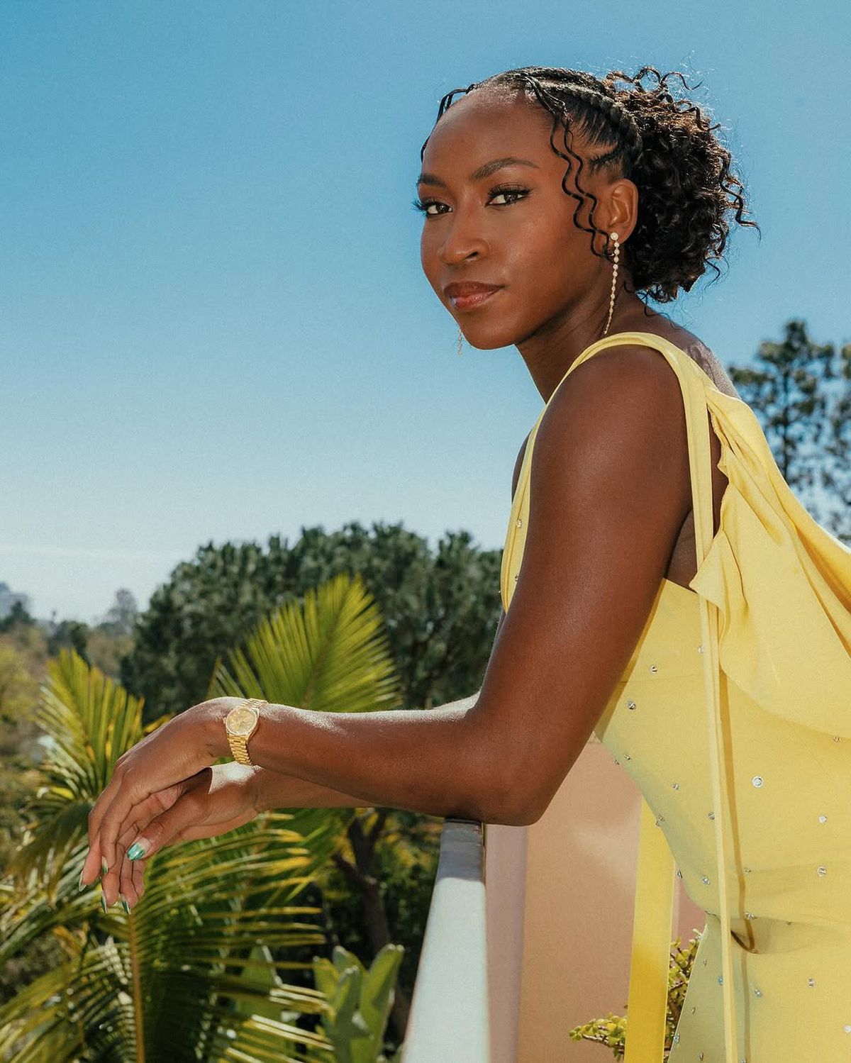 Coco Gauff a strălucit pe covorul roșu la ceremonia de decernare a Premiilor Oscar + cui i s-ar potrivi rolul de actor sau actriță dintre colegii și colegele sale de circuit