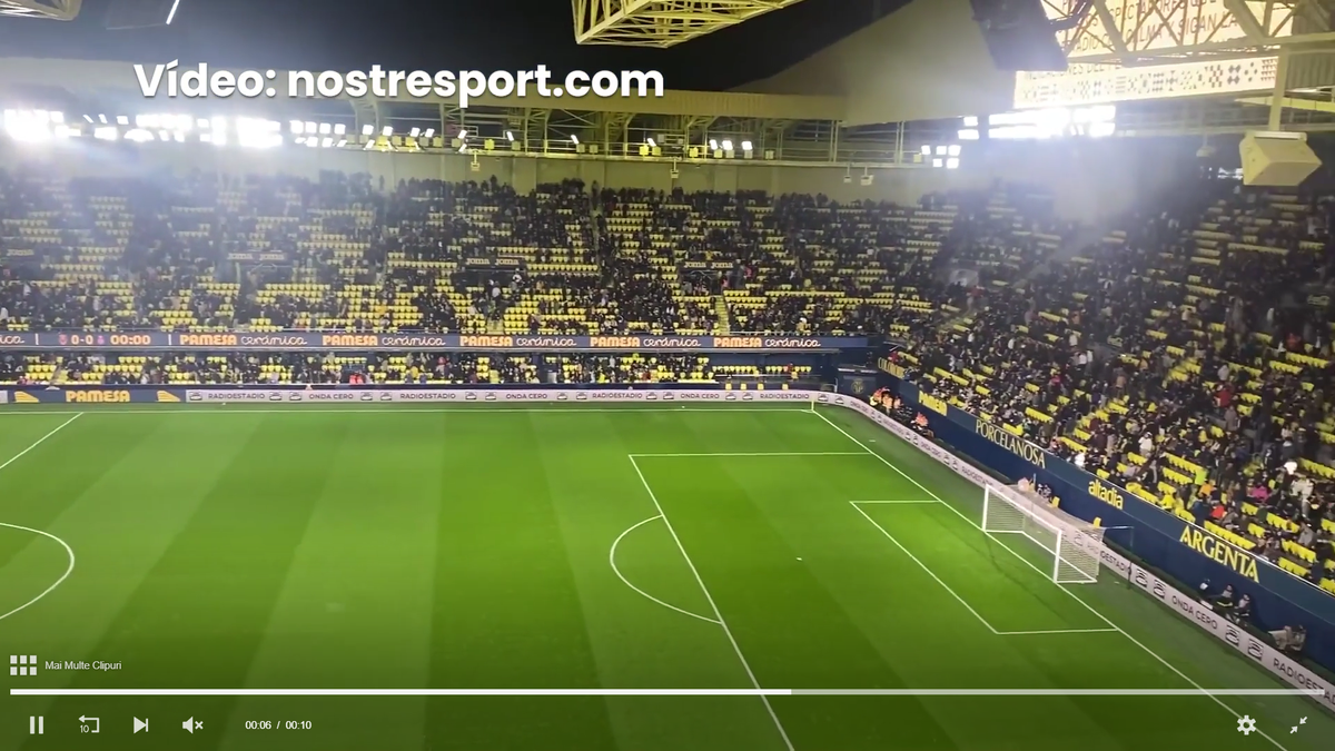 Villarreal - Espanyol, amânat din cauza ploii