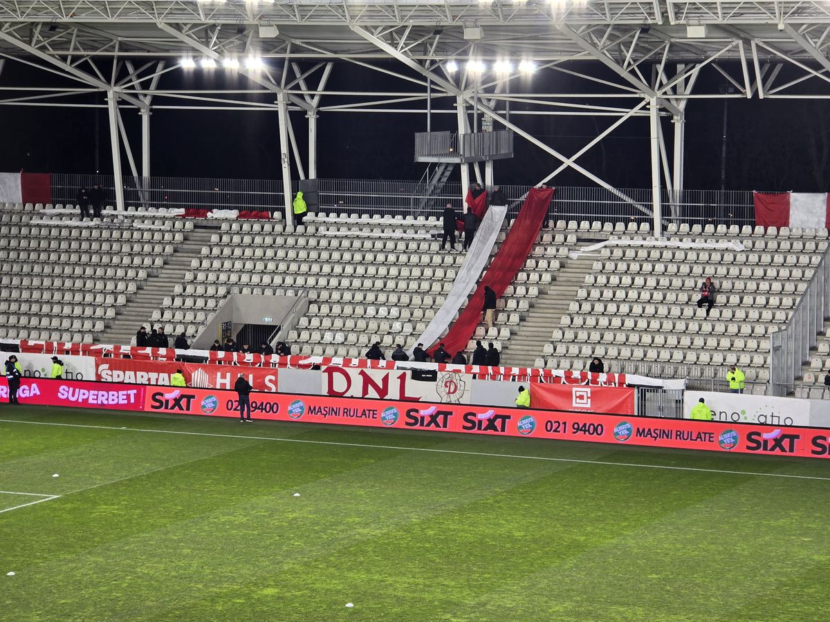 Dinamo - Hermannstadt, imagini înaintea meciului