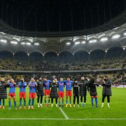 Imagini de la finalul meciului dintre Rapid și FCSB, 0-0 / Foto: Ionuț Iordache GSP