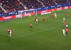 Meciul dintre Osasuna și Valencia s-a încheiat cu un gol superb