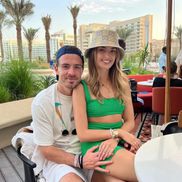 Jack Grealish, mijlocașul lui Manchester City, împreună cu partenera sa