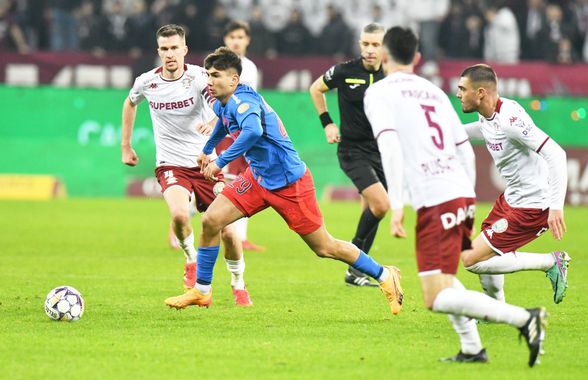 Jucătorul lăudat după Rapid - FCSB: „Ar fi făcut mult mai mult decât Gheorghiță”