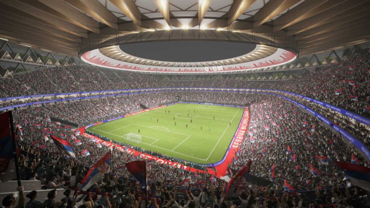 Primul „stadion-grădină” din lume se construiește la granița României: imagini impresionante