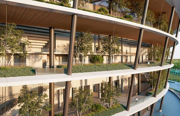 Primul „stadion-grădină” din lume se construiește la granița României: imagini impresionante