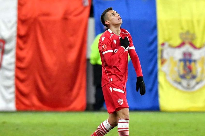 Cătălin Cîrjan i-a dedicat golul lui Cristian Licsandru, după Dinamo - Hermannstadt