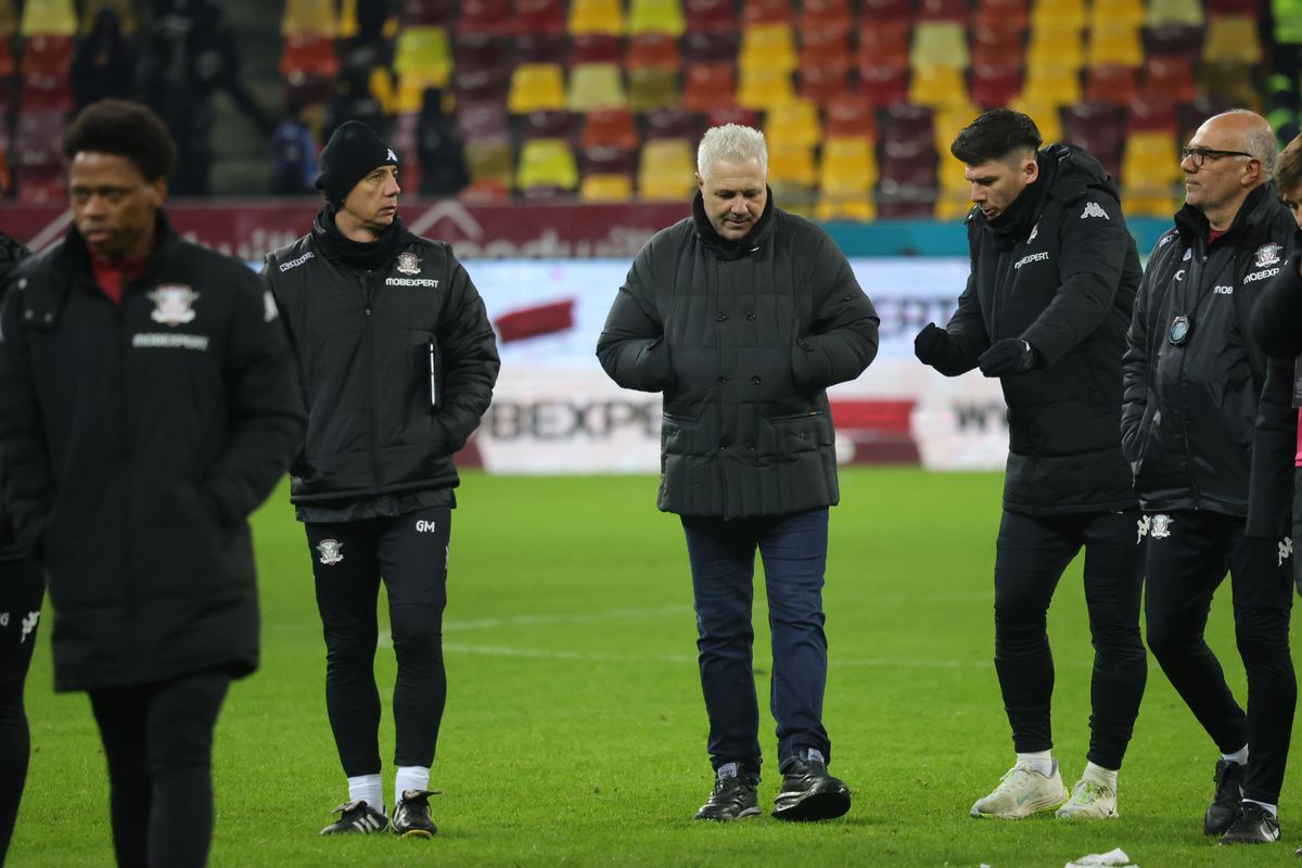 Imagini de la finalul meciului dintre Rapid și FCSB, 0-0 / Foto: Ionuț Iordache GSP