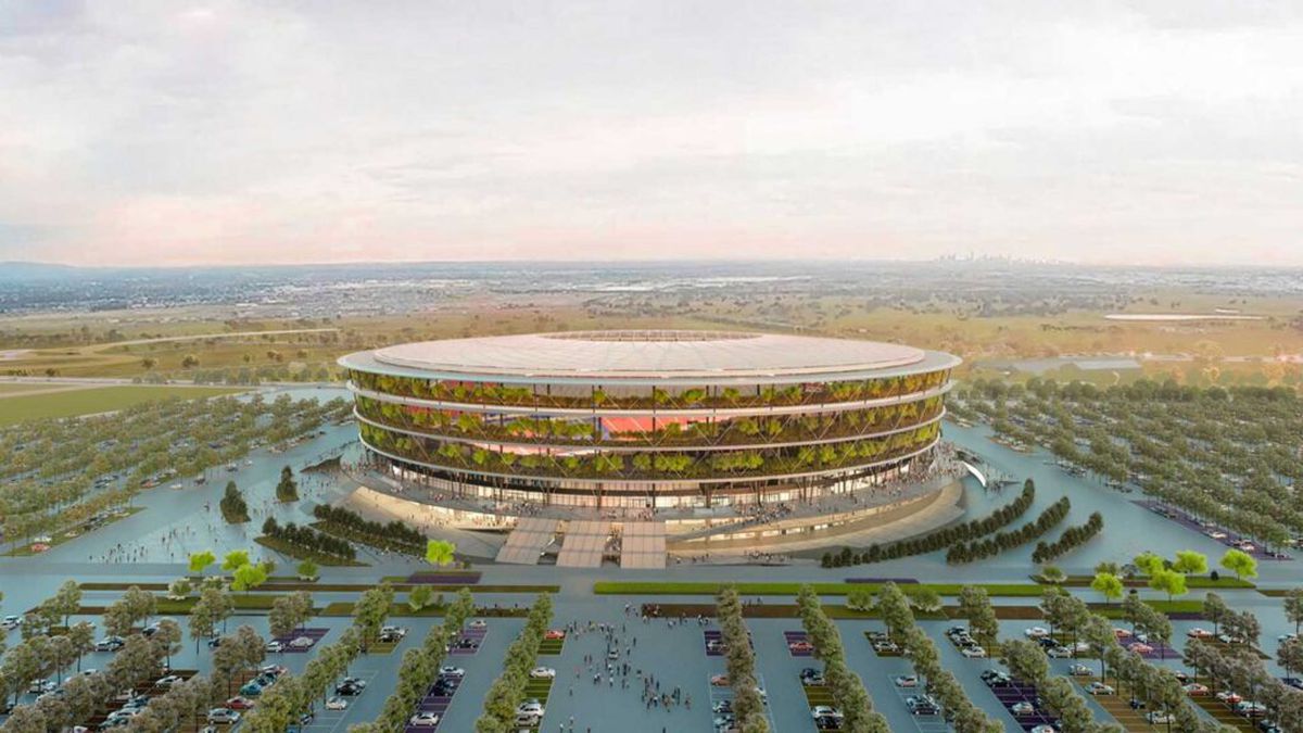 Primul „stadion-grădină” din lume se construiește la granița României: imagini impresionante