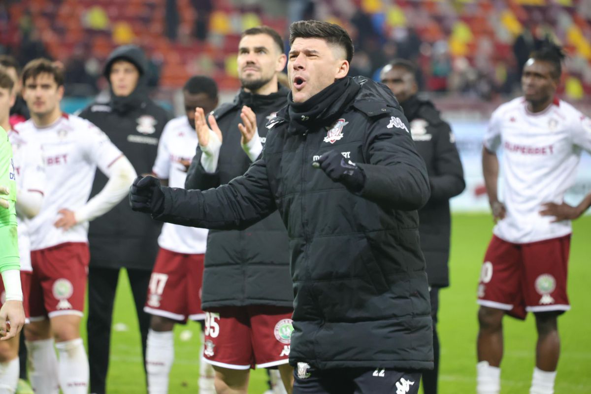 Șefului Rapidului nu i-au căzut bine gesturile lui Șumudică: „Mi-aș dori să-și canalizeze energia doar pe fotbal” + Cadoul pentru antrenor: „Ceva special”