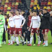 Imagini de la finalul meciului dintre Rapid și FCSB, 0-0 / Foto: Ionuț Iordache GSP