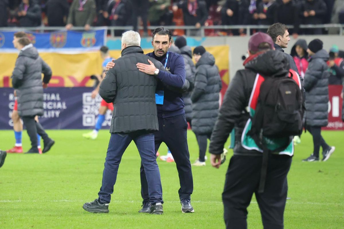 Imagini de la finalul meciului dintre Rapid și FCSB, 0-0 / Foto: Ionuț Iordache GSP