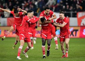 Dinamo - Hermannstadt 2-0 » „Câinii” joacă dezinvolt și obțin prima victorie după calificarea în play-off » Clasamentul ACUM