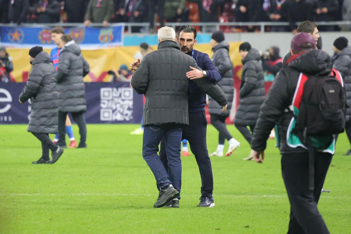 Imagini de la finalul meciului dintre Rapid și FCSB, 0-0 / Foto: Ionuț Iordache GSP