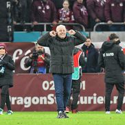 Imagini de la finalul meciului dintre Rapid și FCSB, 0-0 / Foto: Ionuț Iordache GSP