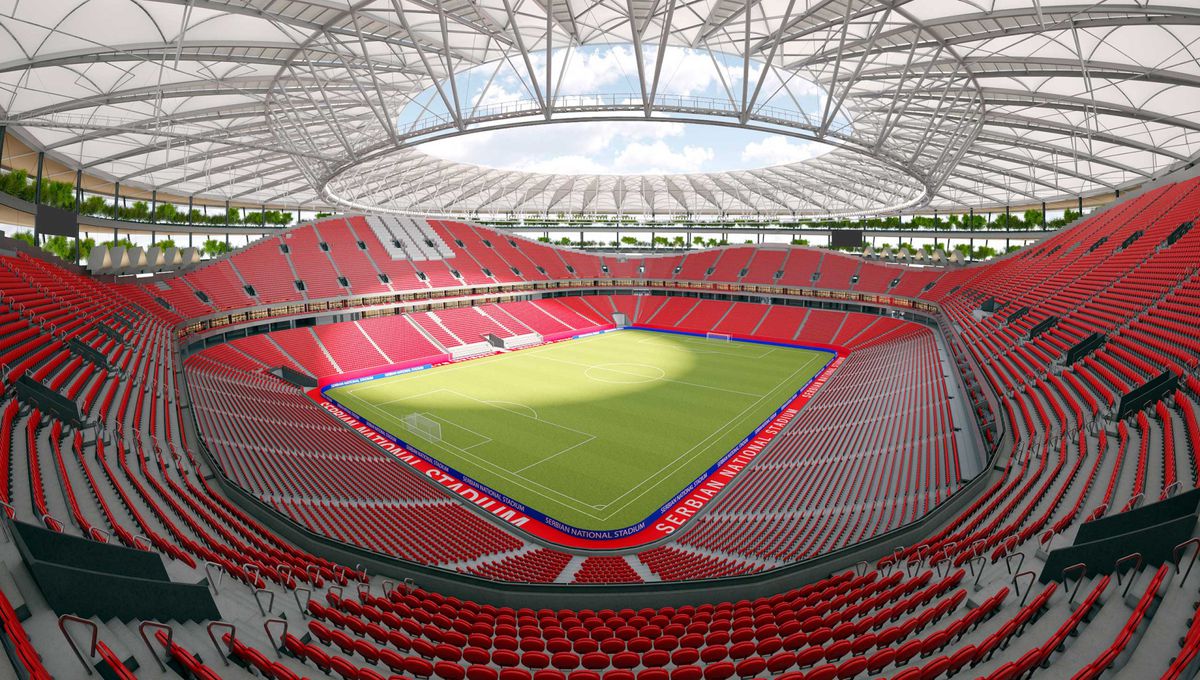 Primul „stadion-grădină” din lume se construiește la granița României: imagini impresionante