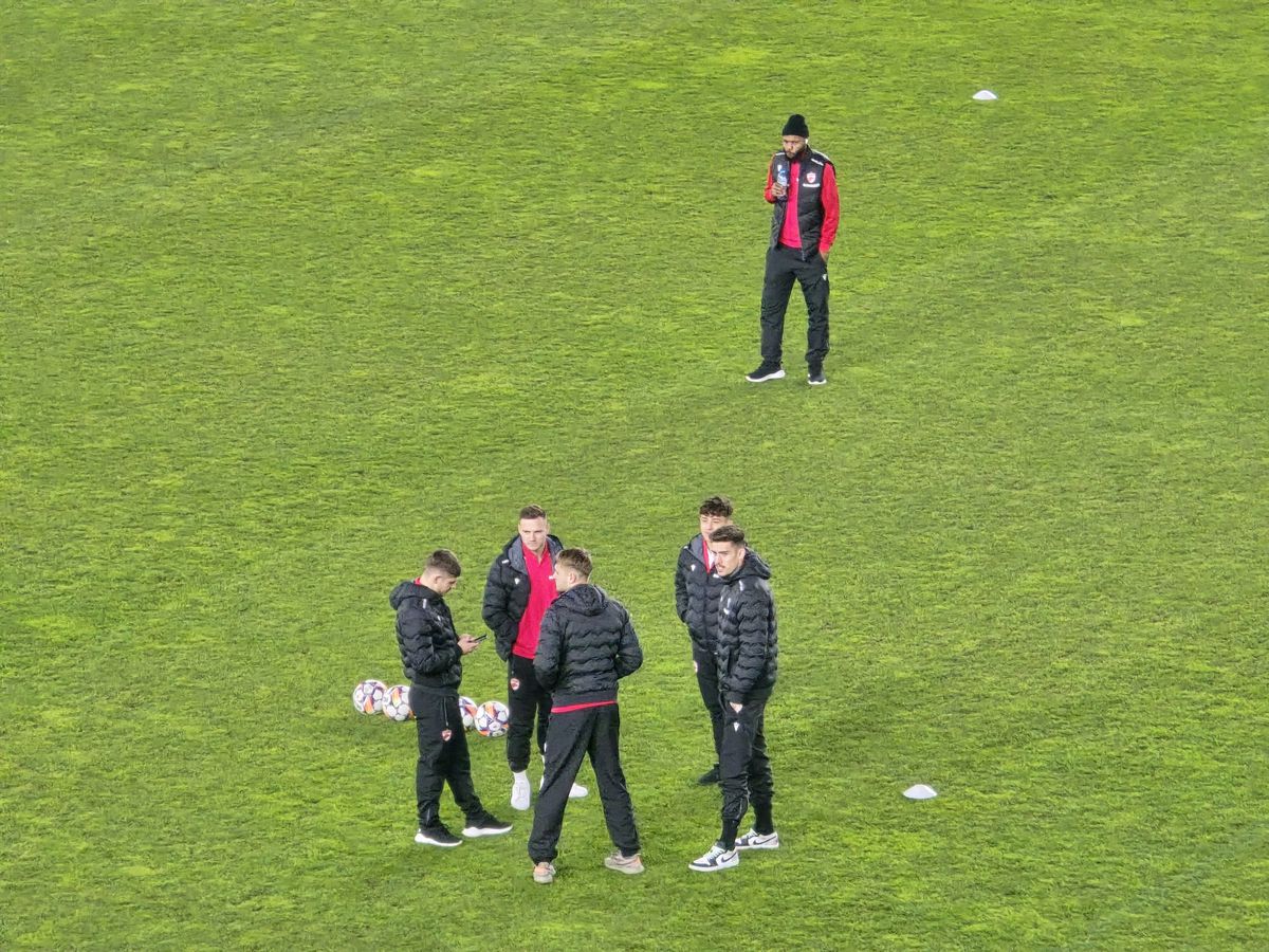 Dinamo - Hermannstadt, imagini înaintea meciului