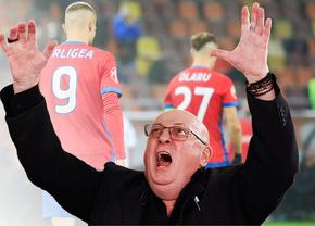 „Dumnezeu are mai puțină treabă cu fotbalul decât crede Becali!” » Actorul Bebe Cotimanis: „Vrei să spun un fotbalist care mă enervează la culme?”