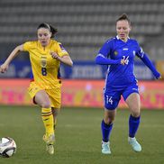 România - Moldova, în preliminarii CM la fotbal feminin/ foto: Cristi Preda (GSP)