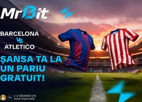 Pronostic pentru Barcelona – Atletico Madrid și pariu gratuit de 25 lei de la MrBit