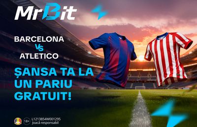 Pronostic pentru Barcelona – Atletico Madrid și pariu gratuit de 25 lei de la MrBit