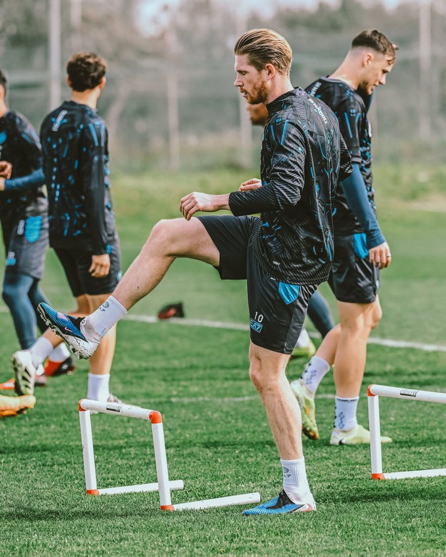 Kevin De Bruyne s-a întors la antrenamente după 4 luni