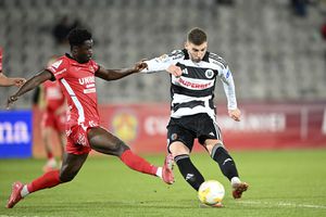 U Cluj - Hermannstadt, primul „sfert” din Cupa României » Mendy marchează și el