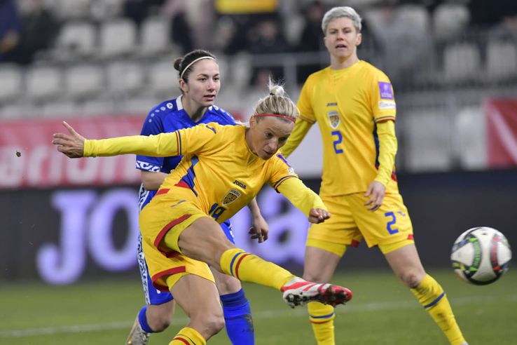 România - Moldova, în preliminarii CM la fotbal feminin/ foto: Cristi Preda (GSP)