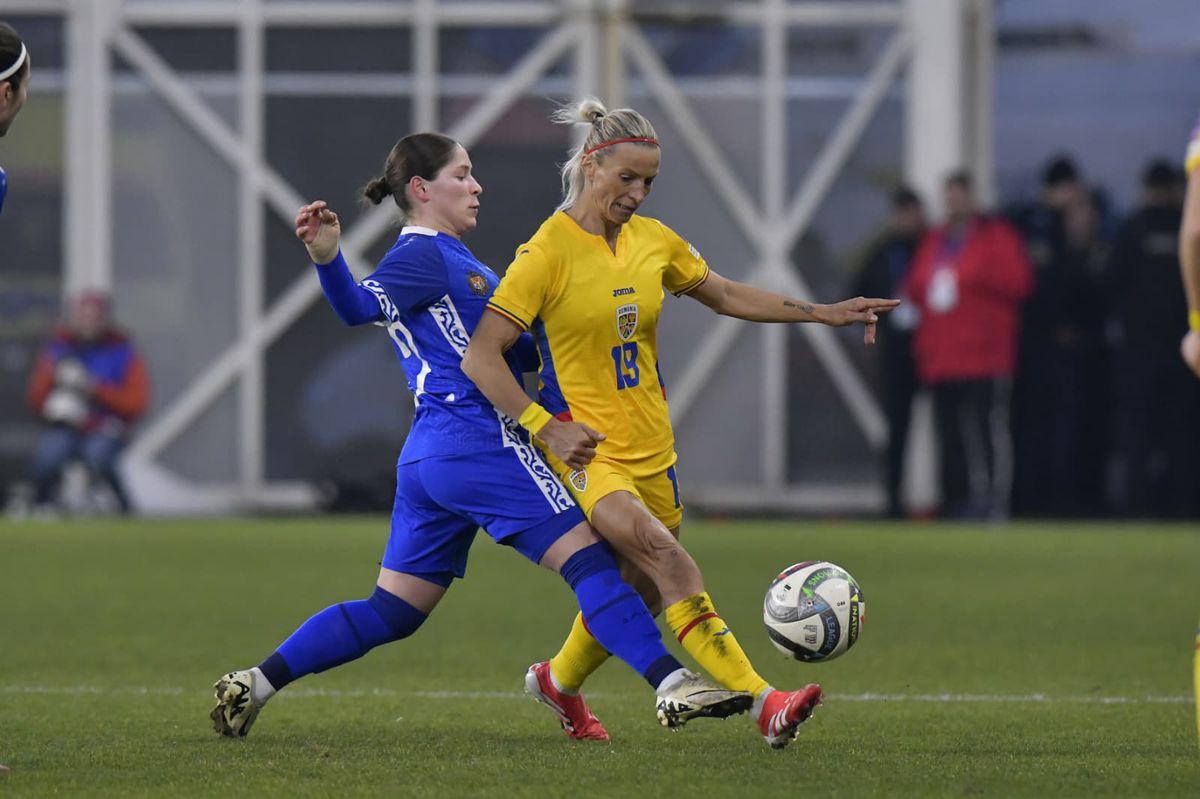 România - Moldova, în preliminarii CM la fotbal feminin
