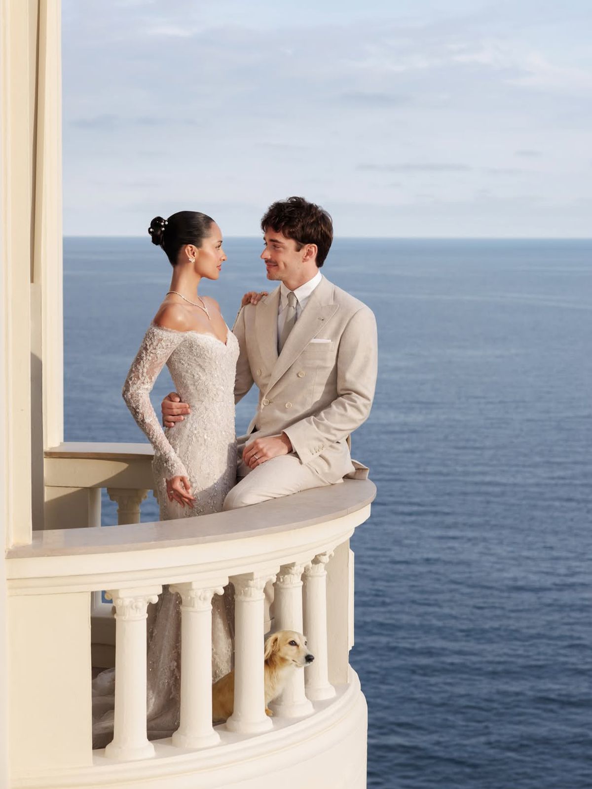 Nuntă ca în filme! » A plimbat-o pe Alexandra într-un Ferrari din 1957 pe străzile din Monte Carlo: „Cel mai stilat cuplu”