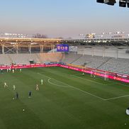 România - Moldova, la fotbal feminin, înainte de meci/ foto: Laura Șoica (GSP)