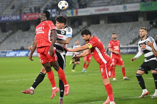 U Cluj - Hermannstadt, primul sfert de finală al Cupei României / Foto: Imago Images