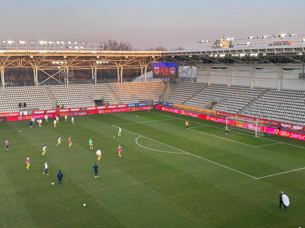 România - Moldova, la fotbal feminin, înainte de meci