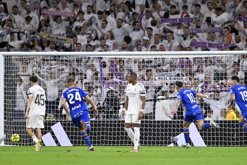 Momentul în care Real s-a prăbușit cu Getafe. Foto: Imago Images
