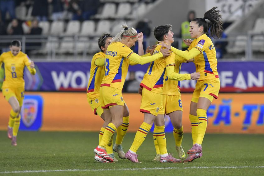 România - Moldova, în preliminarii CM la fotbal feminin/ foto: Cristi Preda (GSP)