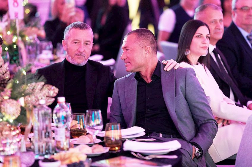 Adrian Ilie și Mihai Stoica la Gala Fanatik, foto: Silviu Enache