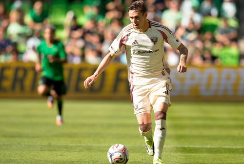 Louis Munteanu, în meciul lui DC United cu Austin/ foto: Imago Images