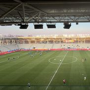 România - Moldova, la fotbal feminin, înainte de meci/ foto: Laura Șoica (GSP)