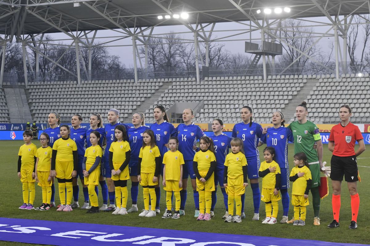 România - Moldova, în preliminarii CM la fotbal feminin
