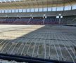 GALERIE FOTO Nu s-a oprit munca! Imagini de senzație de la stadioanele Steaua, Arcul de Triumf și Rapid