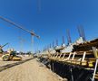GALERIE FOTO Nu s-a oprit munca! Imagini de senzație de la stadioanele Steaua, Arcul de Triumf și Rapid