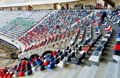 GALERIE FOTO Nu s-a oprit munca! Imagini de senzație de la stadioanele Steaua, Arcul de Triumf și Rapid