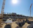 GALERIE FOTO Nu s-a oprit munca! Imagini de senzație de la stadioanele Steaua, Arcul de Triumf și Rapid