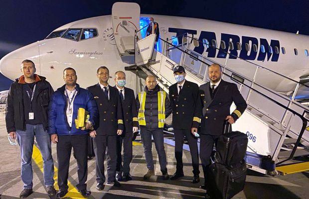 COVID-19. Lupta continuă » 9 tone de echipamente medicale din China au ajuns în această seară în România