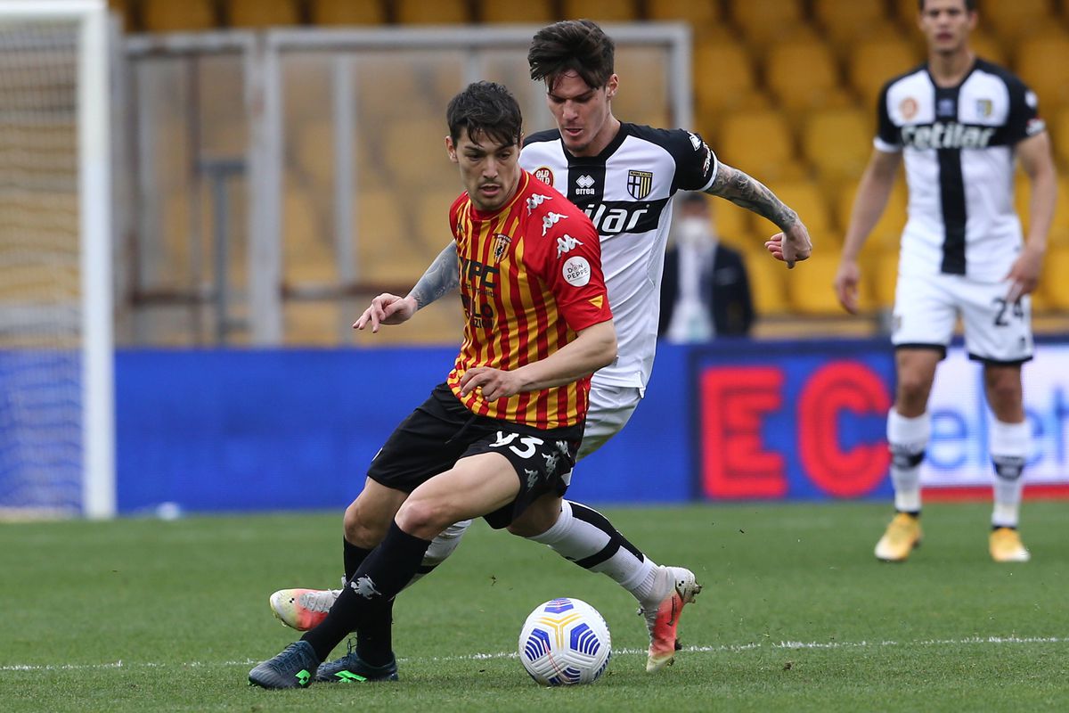 Benevento - Parma 2-2 » Dennis Man, primul gol în Serie A, după o execuție spectaculoasă! Mihăilă a intrat pe teren în minutul 77