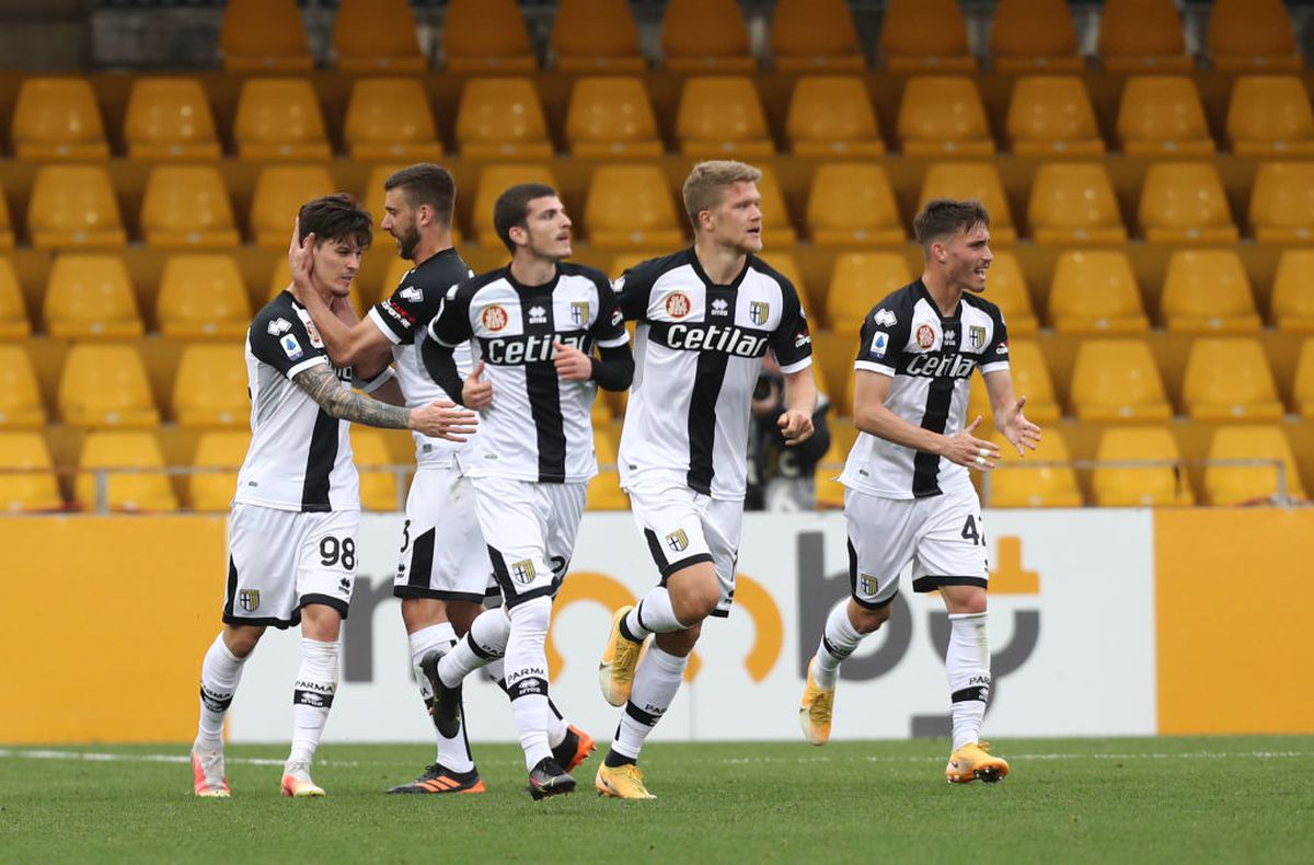 Benevento - Parma 2-2 » Dennis Man, primul gol în Serie A, după o execuție spectaculoasă! Mihăilă a intrat pe teren în minutul 77