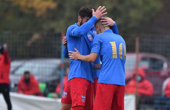CSA Steaua revine pe locul 1! Forma carierei pentru vârful „militarilor”: 6 goluri cu echipele secunde de la Dinamo și Voluntari